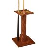 NERDOH Pool Cue -Snooker cue Holder, for Pool cue Accessories, Excellent Quality and Appearance, Pool cue Holder -Contains 8 cues, Pool Stand, Easy to Assemble // 128 (Color: Brown 8 Holes) view 1