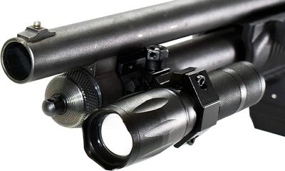 Trinity 1000 Lumen led Flashlight Compatible with Mossberg 590S 12 Gauge Pump.