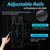 GOPLANT 1750 Lumens Weapon Laser Light Combo - Adjustable Rail LED Light and Green Laser Flashlight, Aircraft-Grade Aluminum, Magnetic Rechargeable Strobe Tactical Flashlight for Picatinny or GL Rail view 4