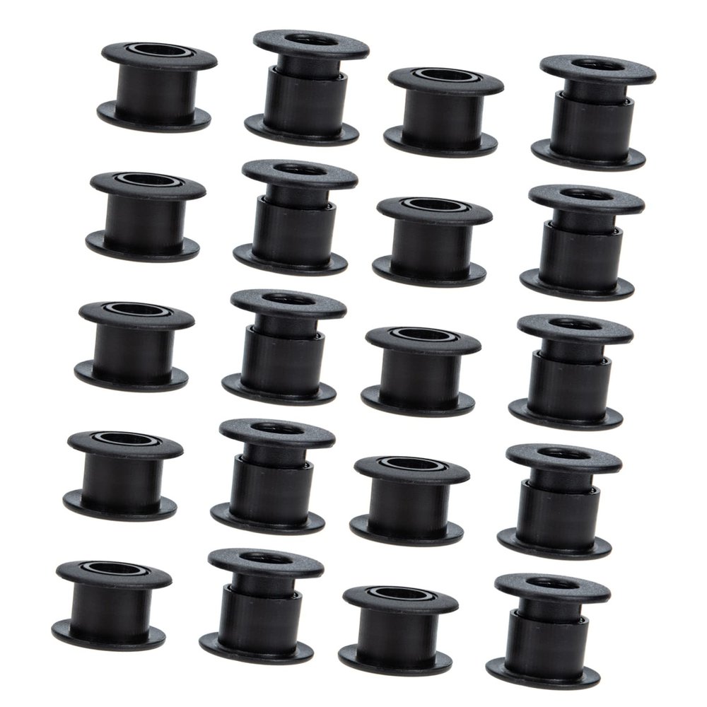 Foosball Table Accessories 10 Pairs of 12mm Rod Bearings Universal Easy Replacement Bushings