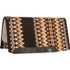 Classic Equine Wool Top 3/4-inch Saddle Pad 34x38 Black-Buckskin OS view 1