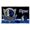 Dallas Mavericks Dual Logo Indoor Outdoor Flag Banner view 1