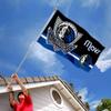 Dallas Mavericks Dual Logo Indoor Outdoor Flag Banner view 2