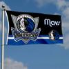 Dallas Mavericks Dual Logo Indoor Outdoor Flag Banner view 3