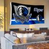 Dallas Mavericks Dual Logo Indoor Outdoor Flag Banner view 4