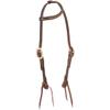 Rawhide Laced Slip Ear Harness Headstall view 1
