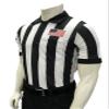 Smitty | USA-117 | 2" Stripe Football Referee Short Sleeve Shirt | USA Sublimated Flag | Official's Choice (2XL) view 1