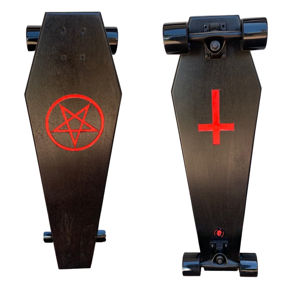 Coffin Penta Cross Skateboard | Longboard | 30x9 | Coffin Croozer