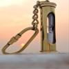 Brass Hourglass Keychain, Keyring send timer, Nautical Keychain, Handmade gift lots BY INDO INTERNATIONAL (Authentic, 100) view 2
