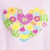 The Children's Place Baby Girls Short Sleeve Graphic T-Shirt Infant-and-Toddler-Shirts, Lilac Haze, 2T US view 2