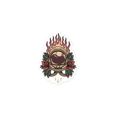 Bubble-Free Astronaut Vinyl Stickers