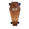 Coffin Death Tarot Brown Skateboard | Longboard | 30x9 | Coffin Croozer view 3