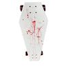 Coffin Blood Spatter Skateboard | Longboard | 30x9 | Coffin Croozer view 2