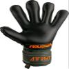 Reusch Attrakt Freegel Gold Finger Support Goalkeeper Gloves, Desert Green/Shocking Orange/Black, Size 8 view 2