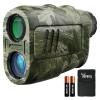 ACPOTEL Precision Hunting Range Finder, 0.5yd Accuracy, 1200Yd Range, 6X Magnification, Rain & Fog Mode, 0.3s Instant Measurement | Lightweight Laser Range Finder for Hunting & Durable view 1