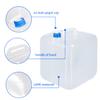 UMETASS 2 Pack-2.6 Gallon Collapsible Water Container with Spigot, Foldable Cube Water Jugs Portable Water Storage for Outdoors Camping Hiking (2.6Gallon-2pack) view 2