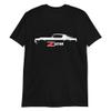 1970 1971 Chevy Camaro Z28 Silhouette Muscle Car Classic Cars T-Shirt Black