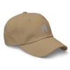 Toy Manchester Terrier hat, Embroidered Unisex Baseball hat, Terrier Gifts, Dog mom dad hat, Design 1. Khaki view 2