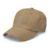 Toy Manchester Terrier hat, Embroidered Unisex Baseball hat, Terrier Gifts, Dog mom dad hat, Design 1. Khaki view 3