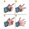 Spancare Finger Gripper Strength Trainer Forearm Exerciser Hand Yoga Resistance Band view 2