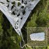 Camouflage Netting,Shade Net,Grey Reinforced Camo Netting,Military Net,Hunting,Camping,Party Decorations,Car Covers,Sunscreen Camouflage Net,for Garden Pergolas Patio,Grey-9x9m(29.5 * 29.5ft) view 1
