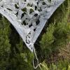 Jolan Reinforced Camouflage Net,Grey Shade Net,23m 33m 34m 35m 45m 48m 55m 66m Sunscreen Camo Netting,Camping,Hunting,Military Decoration,Car Cover Camouflage Netting,Grey-77m(23 * 23ft) view 4