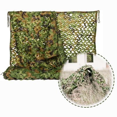 Camouflage Netting for Hunting,Camo Netting Woodland 2m 3m 4m 5m 6m 7m 8m 9m 10m,Shade Net,Military Reinforced Net,Camping,Decoration,Car Cover,Sunscreen Camouflage Net,Jungle-2x6m(6.6*19.7ft)