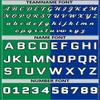 Bicolor Custom Basketball Jersey Personalized Printed Your Own Name & Number Men/Women/Kids Breathable Quick Dry Sportswear (17_KellyGreen-Royal-White) view 4