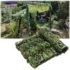 Military Reinforced Camouflage Netting, Sunscreen Camo Netting, Camping, Army, Hunting, Hiding, Shooting, Decoration, Car Cover, Woodland Camouflage Net, Garden Shade Net,Jungle-8x8m(26.2*26.2ft) view 1