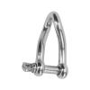 Boat Twist Shackle, Stainless Steel 12mm/0.47in Twisted Anchor Shackle Strong Bearing Capacity Wear Rustproof for Yachts Speedboats Ships view 4