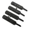 Black Adjustable Spreader Bar Set with 4 Adjustable Fur Black Straps Sports Training Fitness Gear Home Indoor Gyms with Fur Flocking Storage Bag (Black+Black Kit) view 4