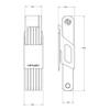 Hiplok S851 Hip Engine Switch Folding Lock, Urban Green, 2,7cm x 90cm view 3