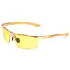 SOXICK Night Vision Glasses for Driving, Night Driving Glasses for Men, Polarized Sunglasses Anti-Glare Sunglasses (Yellow)
