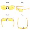 SOXICK Night Vision Glasses for Driving, Night Driving Glasses for Men, Polarized Sunglasses Anti-Glare Sunglasses (Yellow) view 2