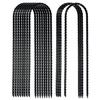 10"x2" Trampolines Wind Stakes Heavy Duty U Shape Galvanized Steel Trampoline Stakes Ground Anchors with Sharp End for Camping Tent, Garden Staples, Trampoline Pins (24) view 1