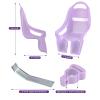 EIRONA Kids Bicycle Doll Seat  Doll Chair Accessory for Childrens Bikes, Purple view 3