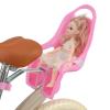 EIRONA Doll Bike Seat for Girls  Bicycle Doll Chair for 1220 Inch Kids Bikes, Fits American Girl Dolls, Pink view 1