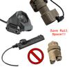 Z-BOLT Dual Switch Cable Port Tailcap for 3V/6V Malkoff, Blazer LEP & LED 18350/18650 Light Bodies & Surefire M300/340/M600/640DF Lights - Matches Surefire Tan Finish (DS00 Type Functionality) view 4