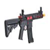 Lancer Tactical Gen 3 Lightweight Durable Polymer M4 Airsoft MLOK AEG w/High Speed Mid Cap with Programmable Fast Trigger (ETU & MOSFET) view 4