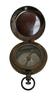 Antique Nautical Brass Compass with Leather Ship Design Magnetic Compass Navigational & Directional Gift Tool for Hiking Trekking Travelling & Camping by Nexus Centre view 2