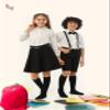 Hugh Ugoli Knee High Cotton Socks for Kids Girls Boys & Toddlers, Long School Uniform Socks, Soft & Comfortable,Red, 7-8 Years Old, 4 Pairs view 2
