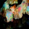 100% Natural Ethiopian 8MM TO 12MM Welo Opal Oval Cabochon Stone , 5 PCS Birthstone, Jewelry Making Gemstone, Ultra Fire Striking Opal view 4