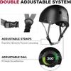 BAOHUA Skateboard Helmet Adult Bike Helmet Adjustable and Protection for Skating Helmet Adults Multi-Sports Cycling Skateboarding Scooter Roller Skate Inline Skating Rollerblading view 2