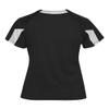 Alleson Athletic Womens Striker Placket, XS, Graphite/White view 3