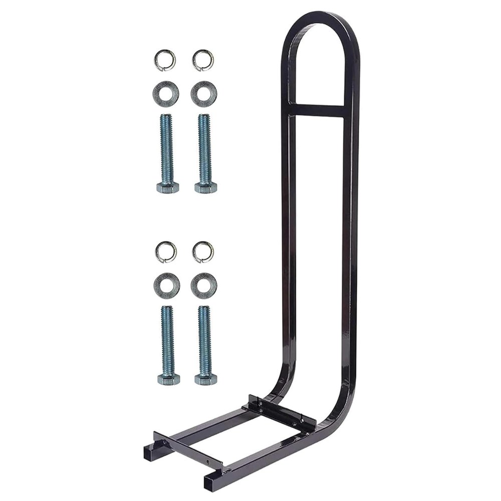 Huskey Golf Cart Rear Seat Safety Grab Bar U-Shaped Hand Rail Compatible with Yamaha Models, One Solid Piece with Mounting Hardware