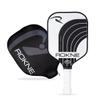 ROKNE Curve Classic Pickleball Paddle, USAPA Approved Pickle Ball Rackets, ProGrit Texture, Max Spin & Control, Comfort Cushion Grip, Long Handle, Fiberglass, Includes Paddle Cover view 1