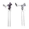 DYPASA Vertical Fishing Rod Holder Fishing Rod Holder Adjustable Fishing Rods Fix Rod Holder Folding Fish Rod Stand Wall Mounted Fishing Rod Rack (Color : Brass) view 2