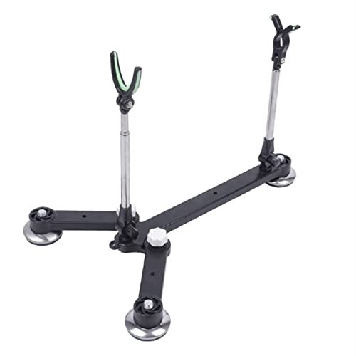 DYPASA Vertical Fishing Rod Holder Ice Fishing Pole Support Bracket Stand with Light Compression Resistance Metal Fishing Rod Holder Wall Mounted Fishing Rod Rack