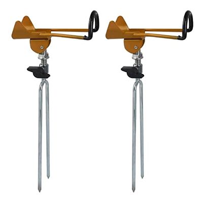 DYPASA Vertical Fishing Rod Holder Fishing Rod Racks Holders Adjustable Removable Kayak Boat Support Rod Stand Bracket Rod Holder Wall Mounted Fishing Rod Rack