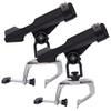 DYPASA Vertical Fishing Rod Holder Fishing Boat Rod Holder Fishing Rod Pole Stand Rack Adjustable Fishing Pole Rod Holder Racks Bracket Wall Mounted Fishing Rod Rack view 1